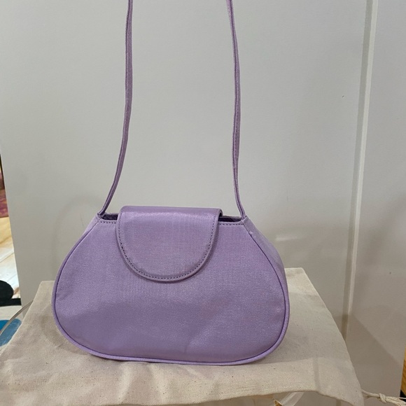 For the Ages Lavender Moire Baguette - Picture 4 of 5